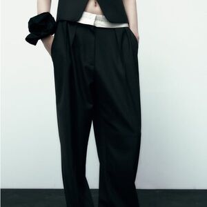 Zara Fold over Waist Trousers